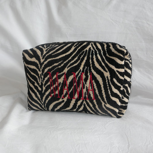 Mama - Zebra Pouch