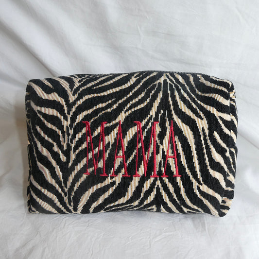 Mama - Zebra Pouch