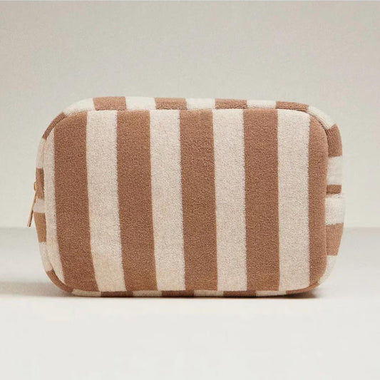 SUN - Tan Terry Cloth Pouch